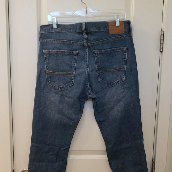 Abercrombie & Fitch Blue Skinny Jeans with Stretch - Picture 4 of 5